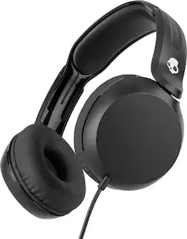 Skullcandy - Icon 180 Wired On-Ear Headphones - Black