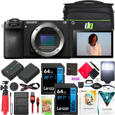 Sony a6700 Alpha APS C Mirrorless 4K Interchangeable Lens Camera Sony a6700 Alpha APS C Mirrorless 4K Interchangeable Lens Camera