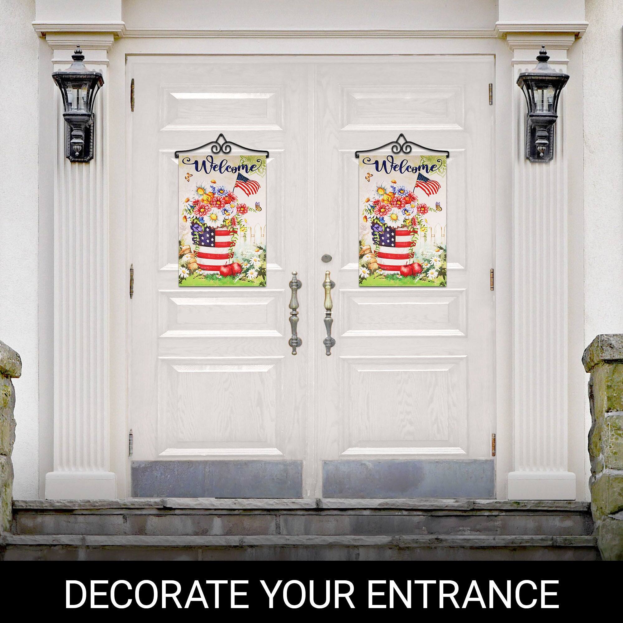 Welcome  
Welcome  

DECORATE YOUR ENTRANCE