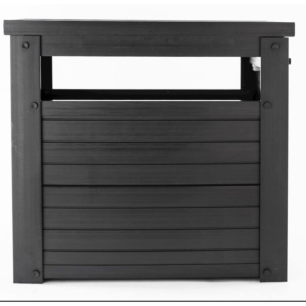 Back. New Age Pet - ECOFLEX Litter Box Cover End Table - Espresso - Espresso.