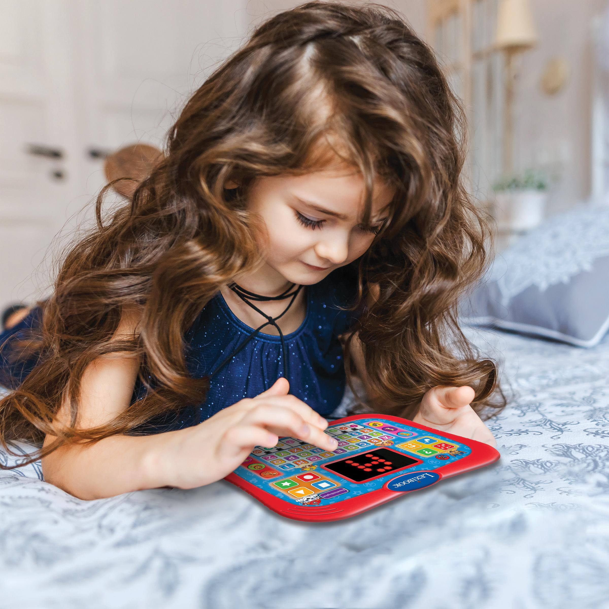 Alt View 9. Lexibook - Bilingual Talking Tablet Paw Patrol with Touch Keys, Red Blue.