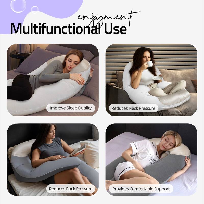 enjoyment  
Multifunctional Use

- Improve Sleep Quality
- Reduces Neck Pressure
- Reduces Back Pressure
- Provides Comfortable Support
