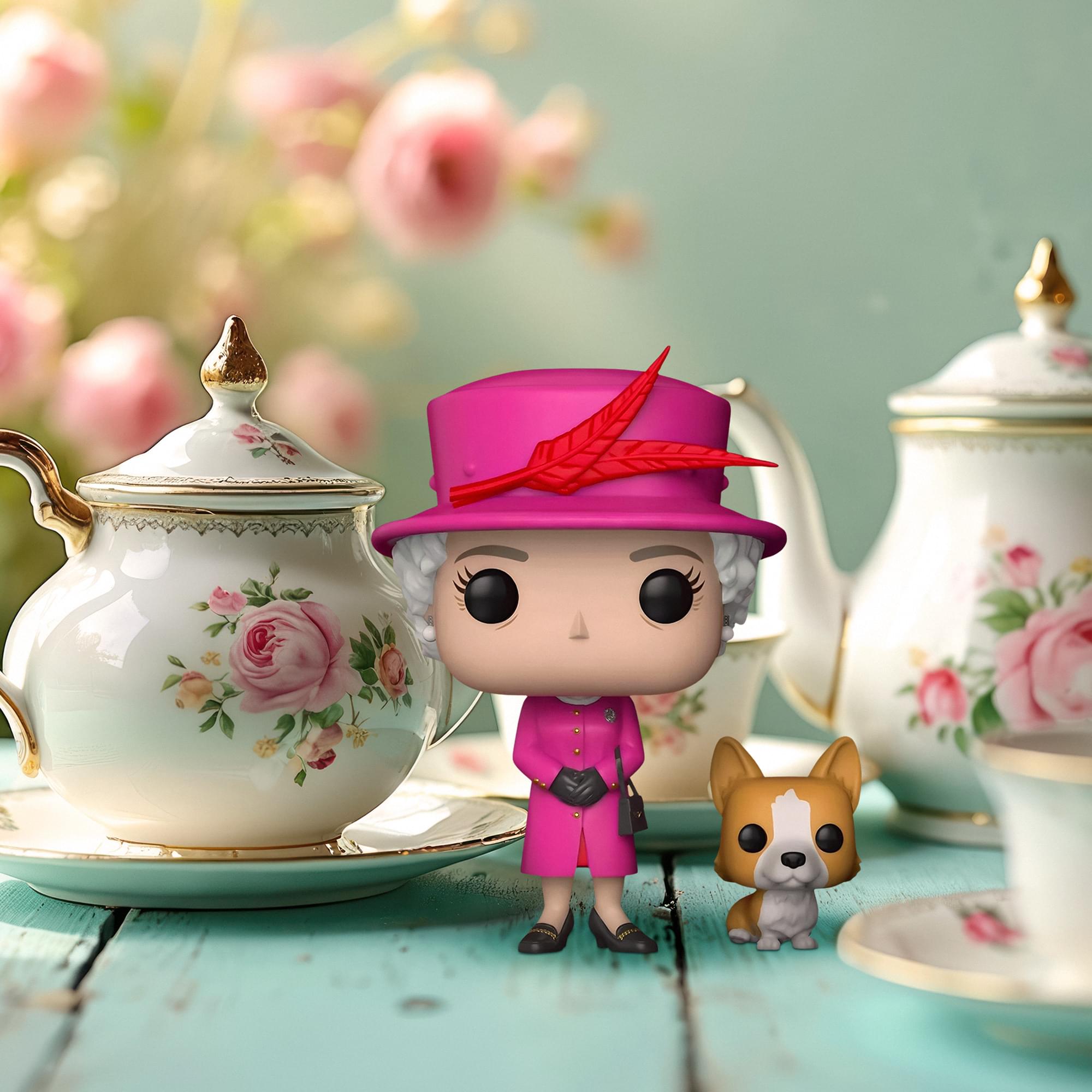Alt View 3. Funko - Funko Pop! Queen Elizabeth II  Pink - Multi-Color.