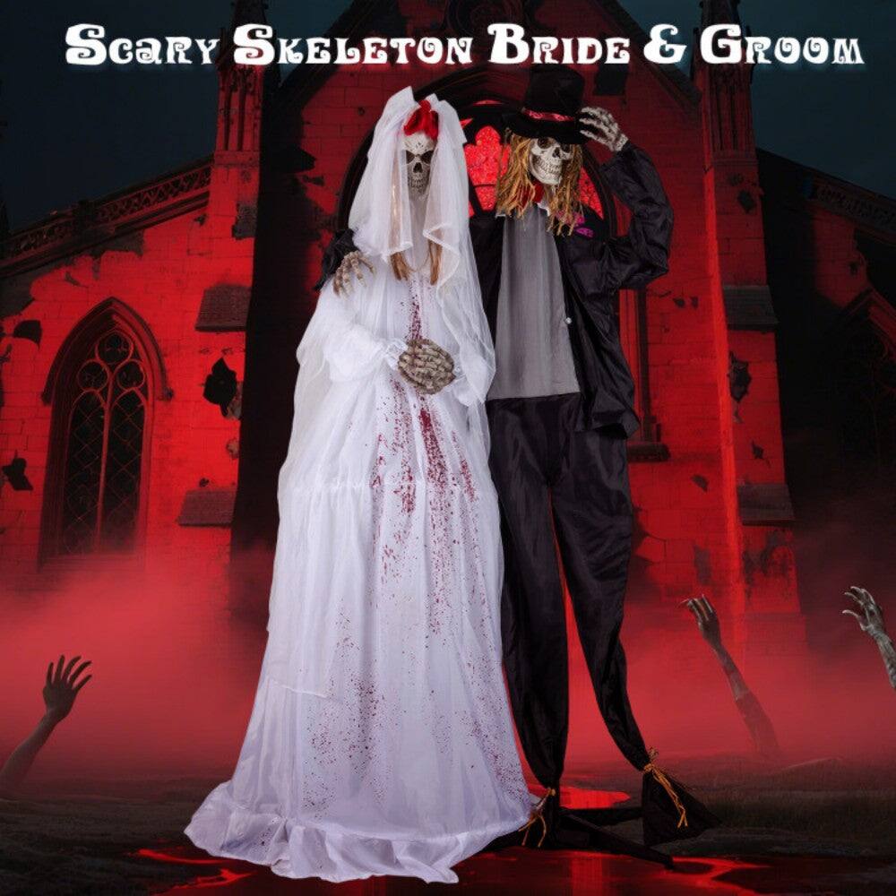 Scary Skeleton Bride & Groom