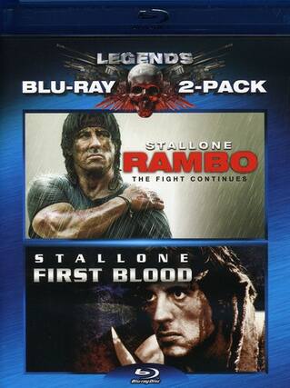 Front. Rambo: First Blood / Rambo: The Fight Continues - BLU-RAY.