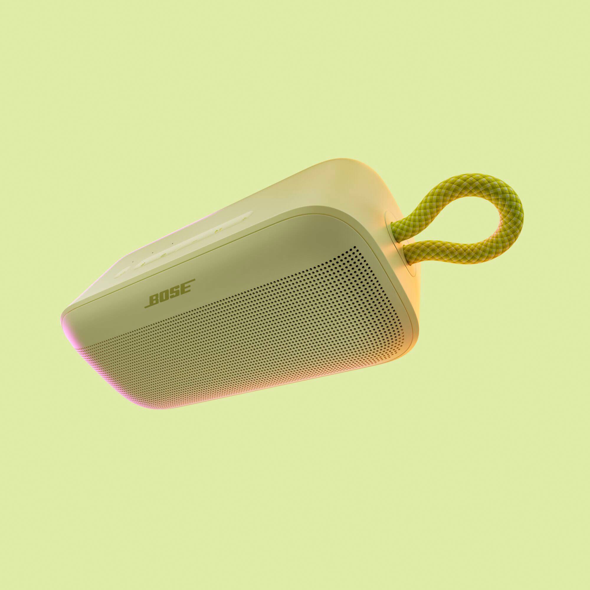 Alt View 5. Bose - SoundLink Plus Portable Bluetooth Speaker - Citrus Yellow.