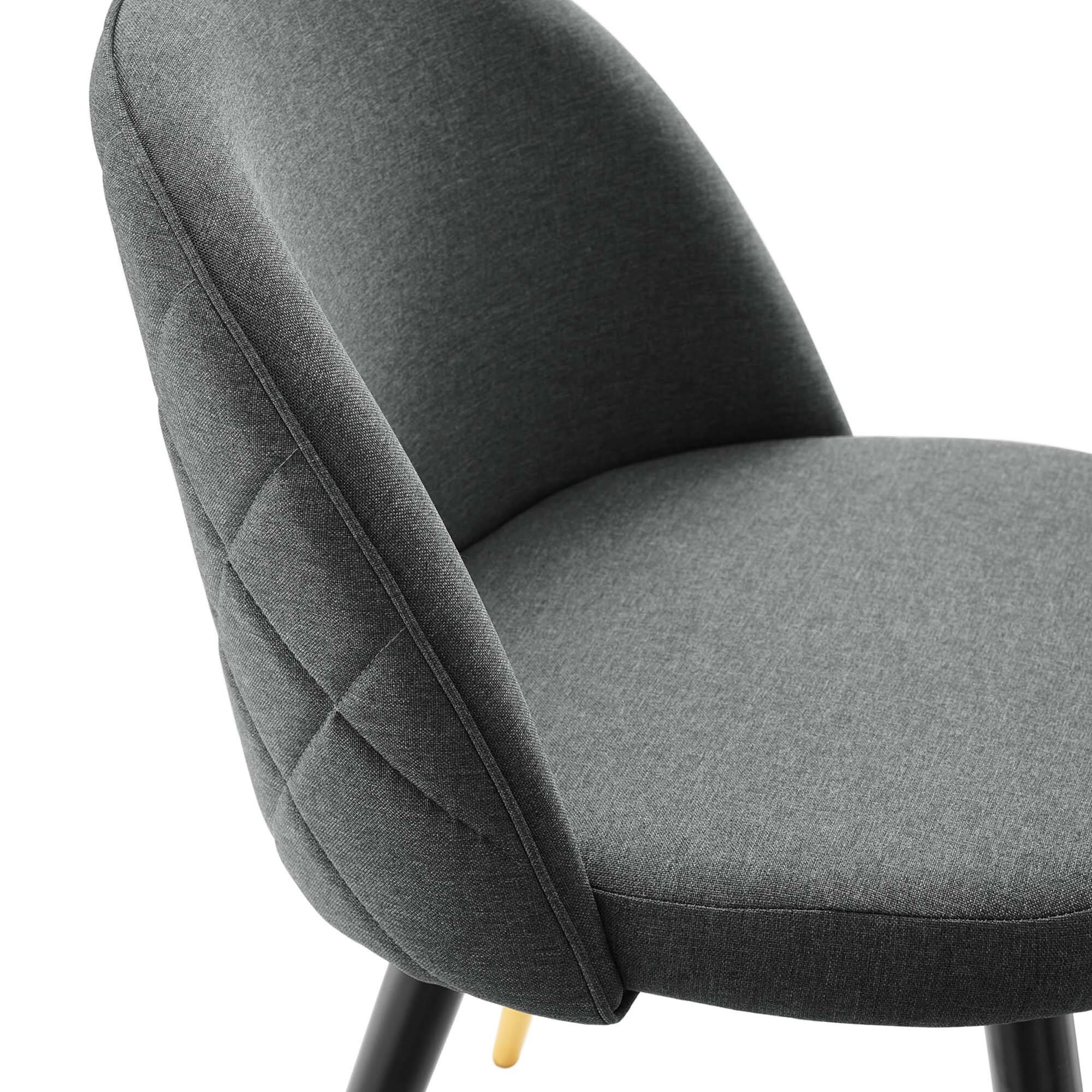 Alt View 5. Modway - Cordial Dining Chairs Set of 2 by Modway - Gray.