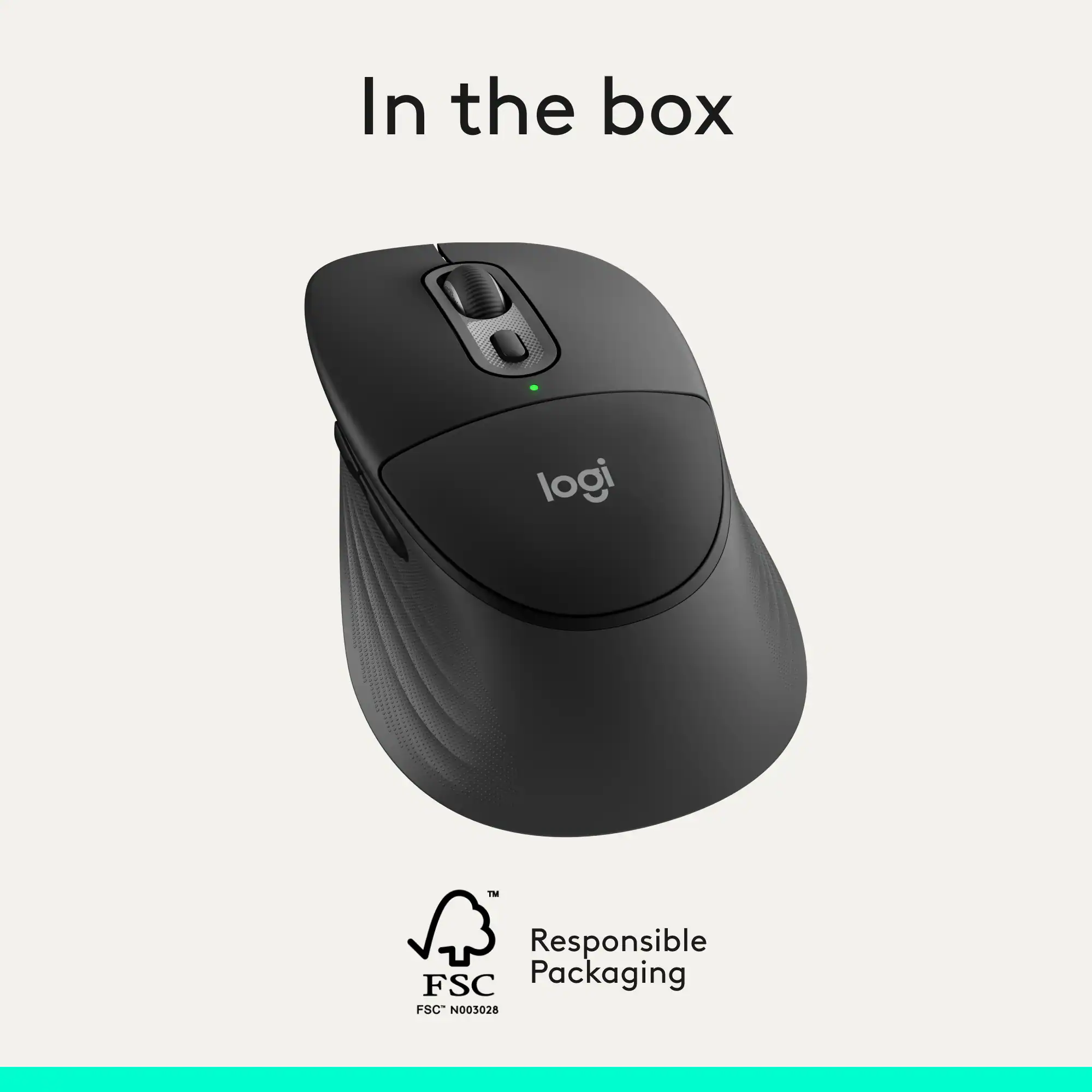 In the box  
logi  
Responsible Packaging  
FSC N003028