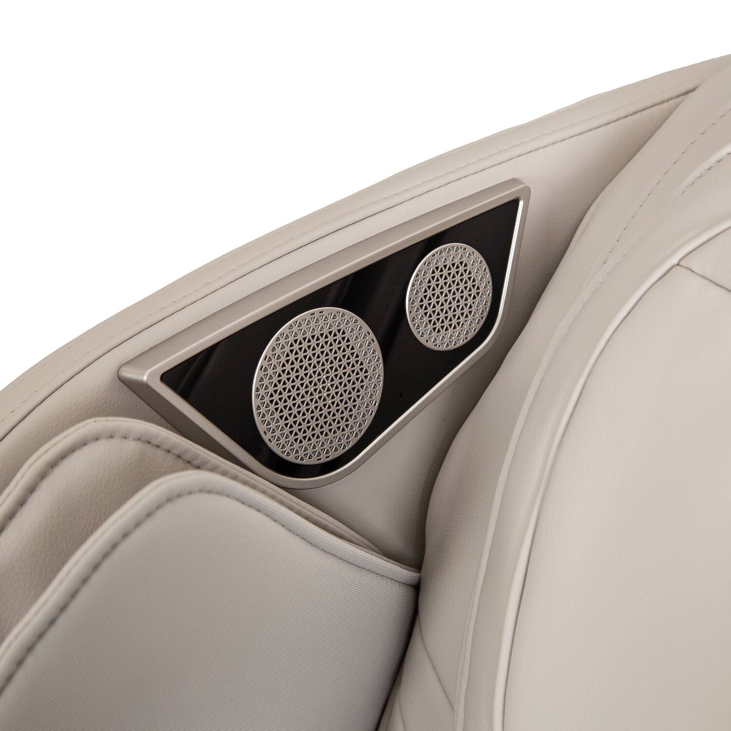 Alt View 4. Osaki - Titan - 8500 Max 4D Zero Gravity Massage Chair with Dual Rail System - Taupe.