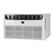 Back. Frigidaire - Frigidaire 115V 8,000 BTU 350 Sq. Ft. In Wall Air Conditioner with 4,200 BTU Supplemental Heater - White.