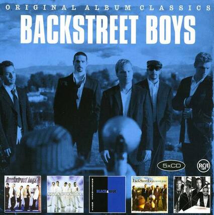 ORIGINAL ALBUM CLASSICS
BACKSTREET BOYS
5xCD
RCA
Original Backstreet Boys
Backstreet Boys
Black & Blue
In a World Like This