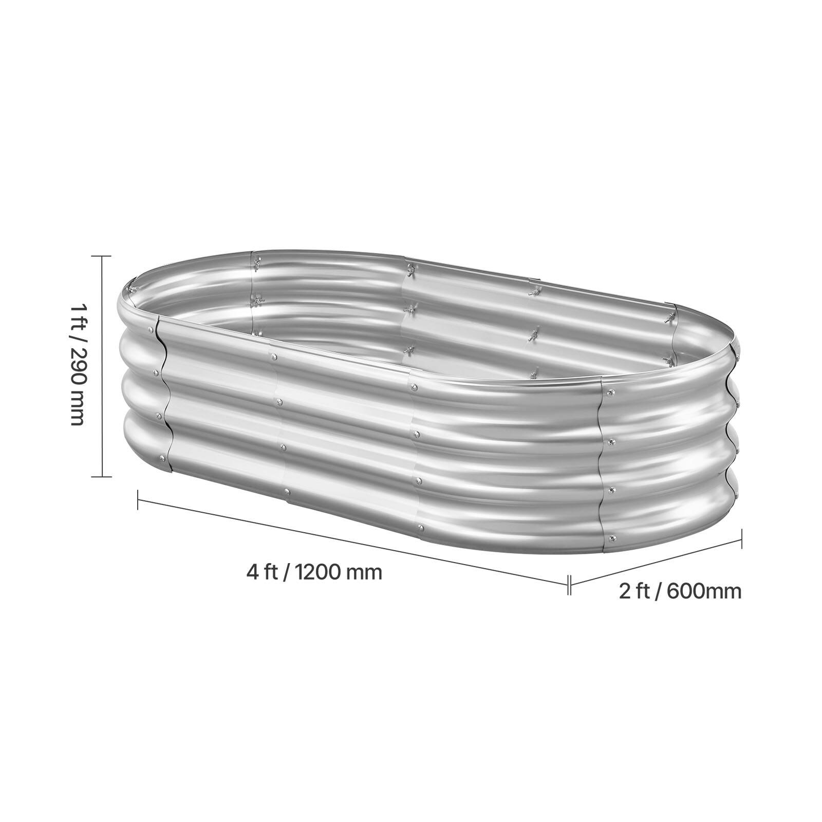 1 ft / 290 mm  
4 ft / 1200 mm  
2 ft / 600 mm
