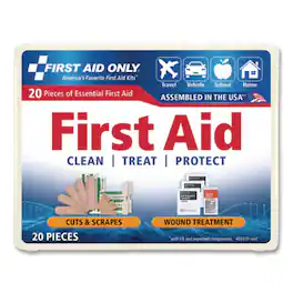 First Aid Only - All-Purpose First Aid Kit - White