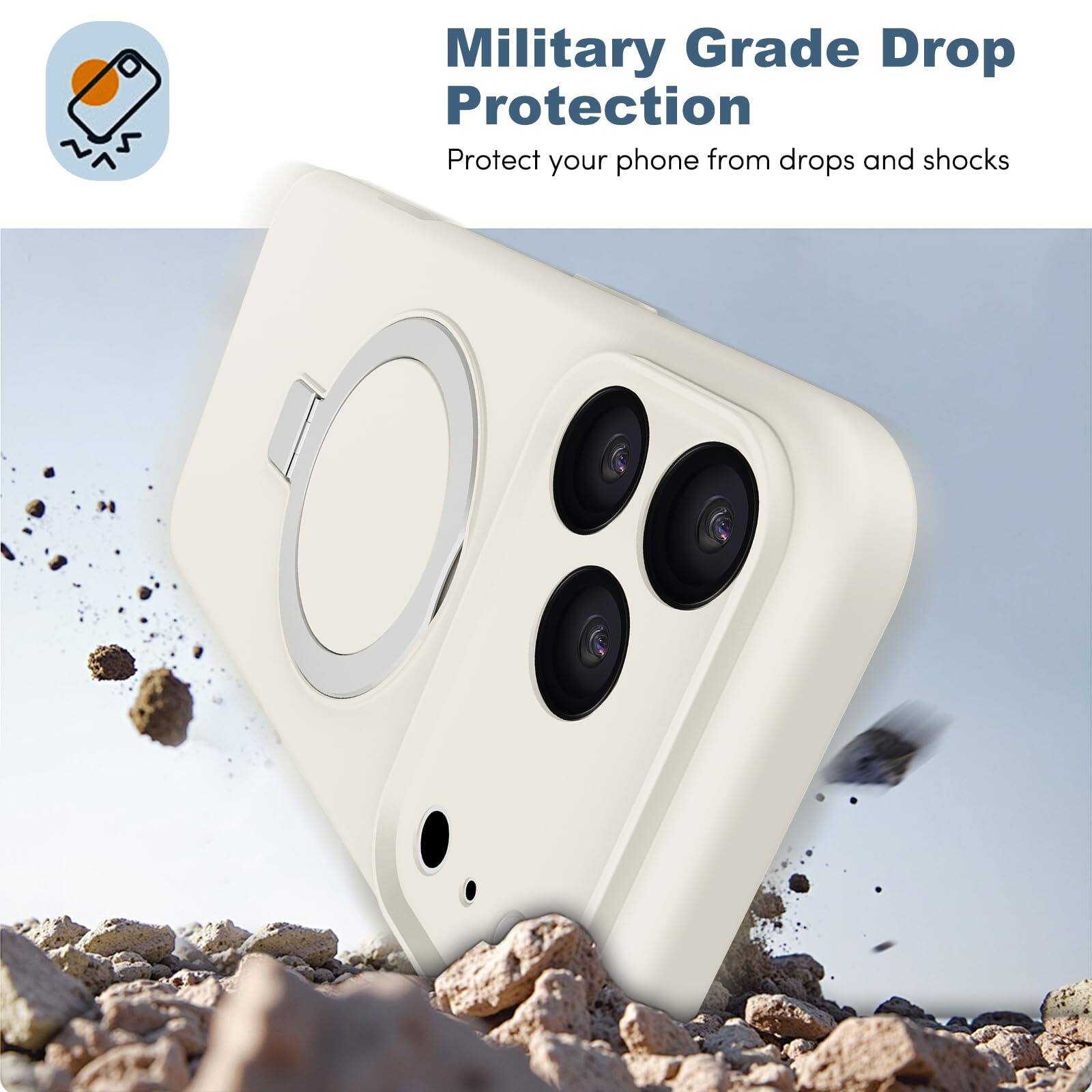 Military Grade Drop Protection  
Protect your phone from drops and shocks