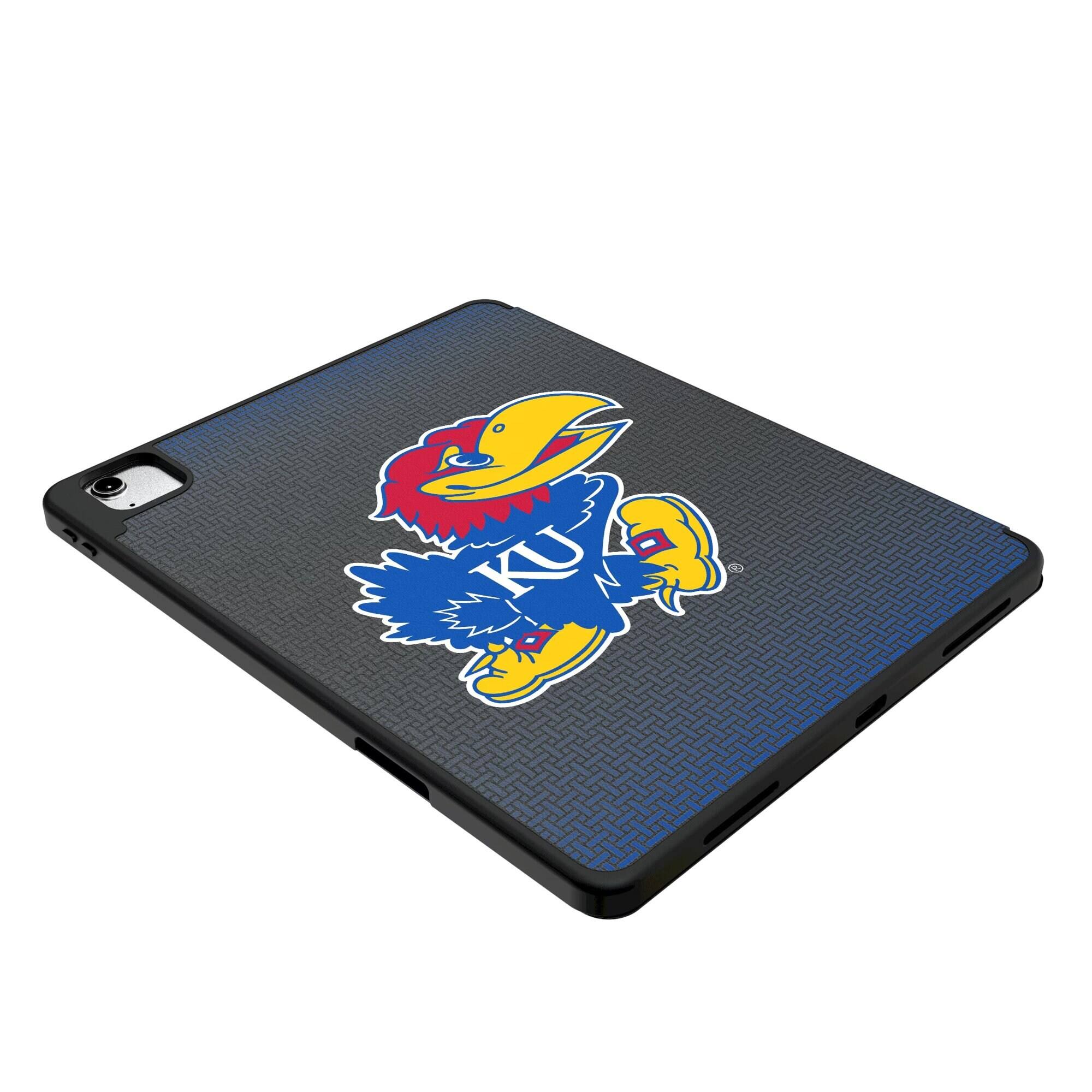 Alt View 2. Keyscaper - Kansas Jayhawks iPad Case - 13in Air M2 - Black.