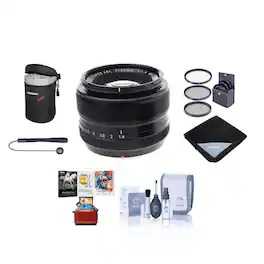 Bundle - Fujifilm - XF 35mm f/1.4 Lens with Free Mac Software Accessories Kit