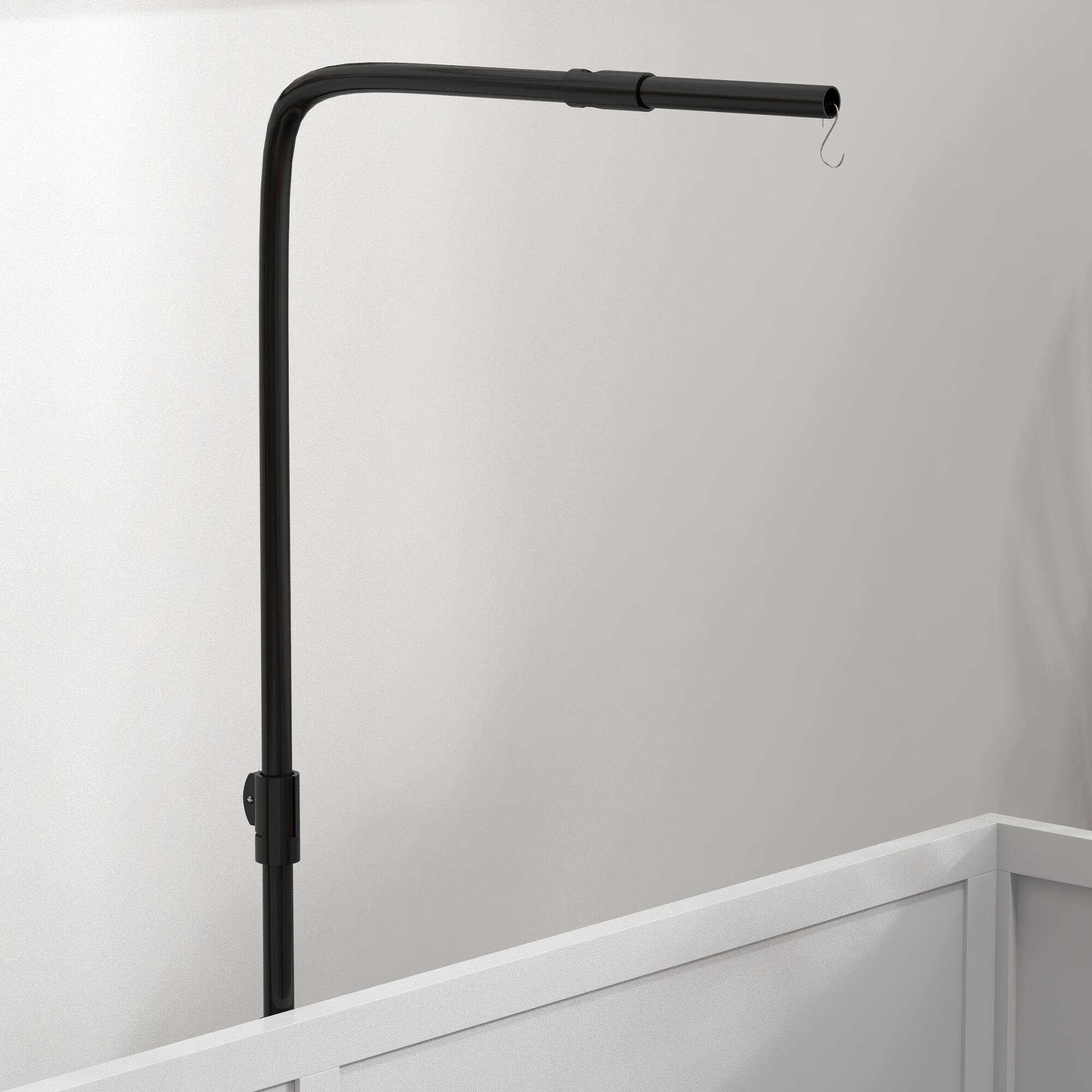 Alt View 5. Pawhut - Whelping Box for Dogs, Retractable Light Stand, Waterproof Mat, Adjustable Door, Small/Medium/Large Dogs, 41" x 39".