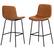 Angle. Simpli Home - Jolie Bar Stool (Set of 2) - Camel Brown.