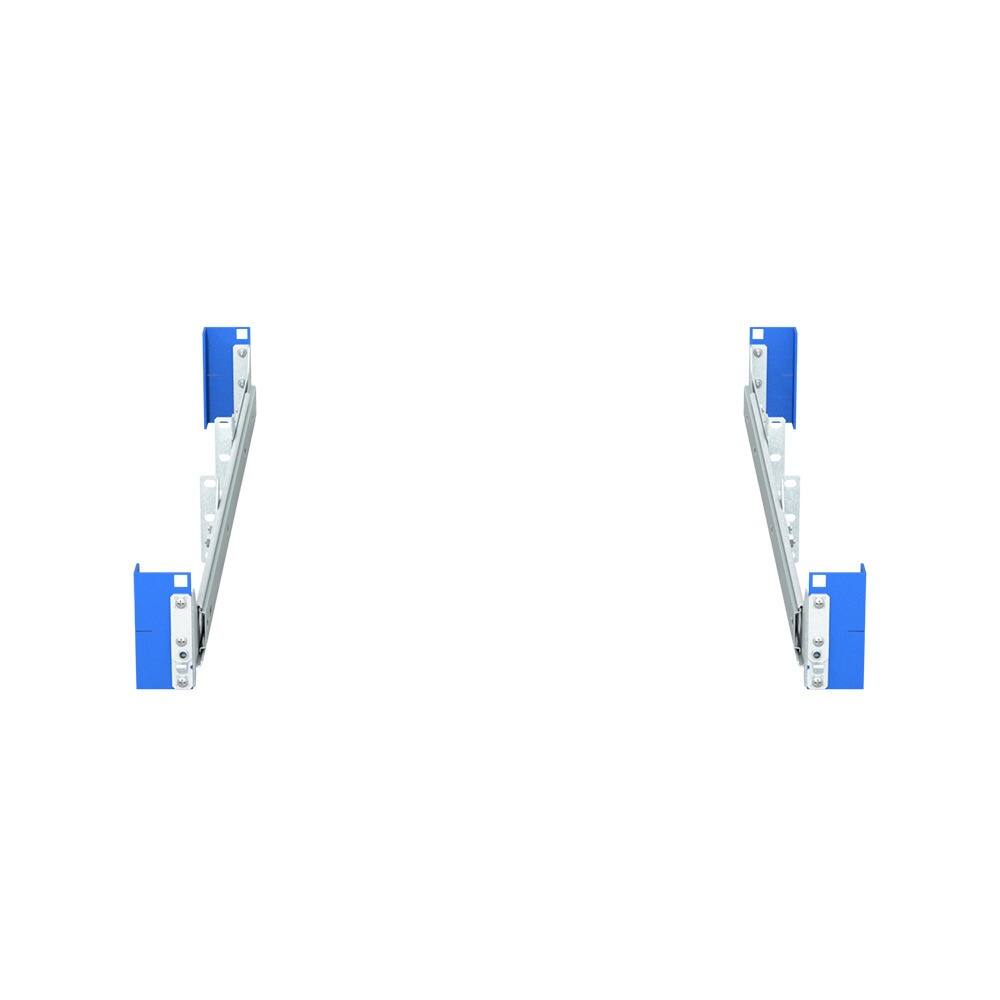 Alt View 10. RackSolutions - RackSolutions 2U Raven 105-A Rail for HPE - Black.