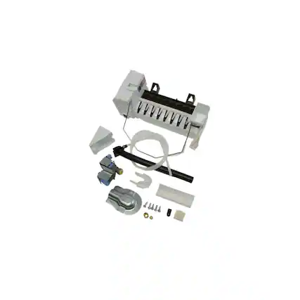 Front. Whirlpool - Ice Maker Add On Kit for French Door Bottom Mount Refrigerators - White.