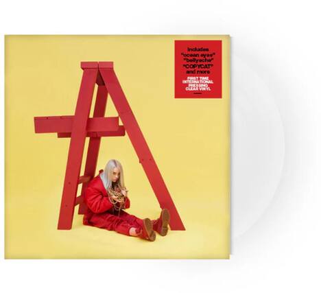 Includes "ocean eyes" "belly ache" "COYCAT" and more FIRST TIME INTERNATIONAL PRESSING CLEAR VINYL
