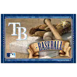 WinCraft - Tampa Bay Rays 150-Piece Team Puzzle - Multicolor