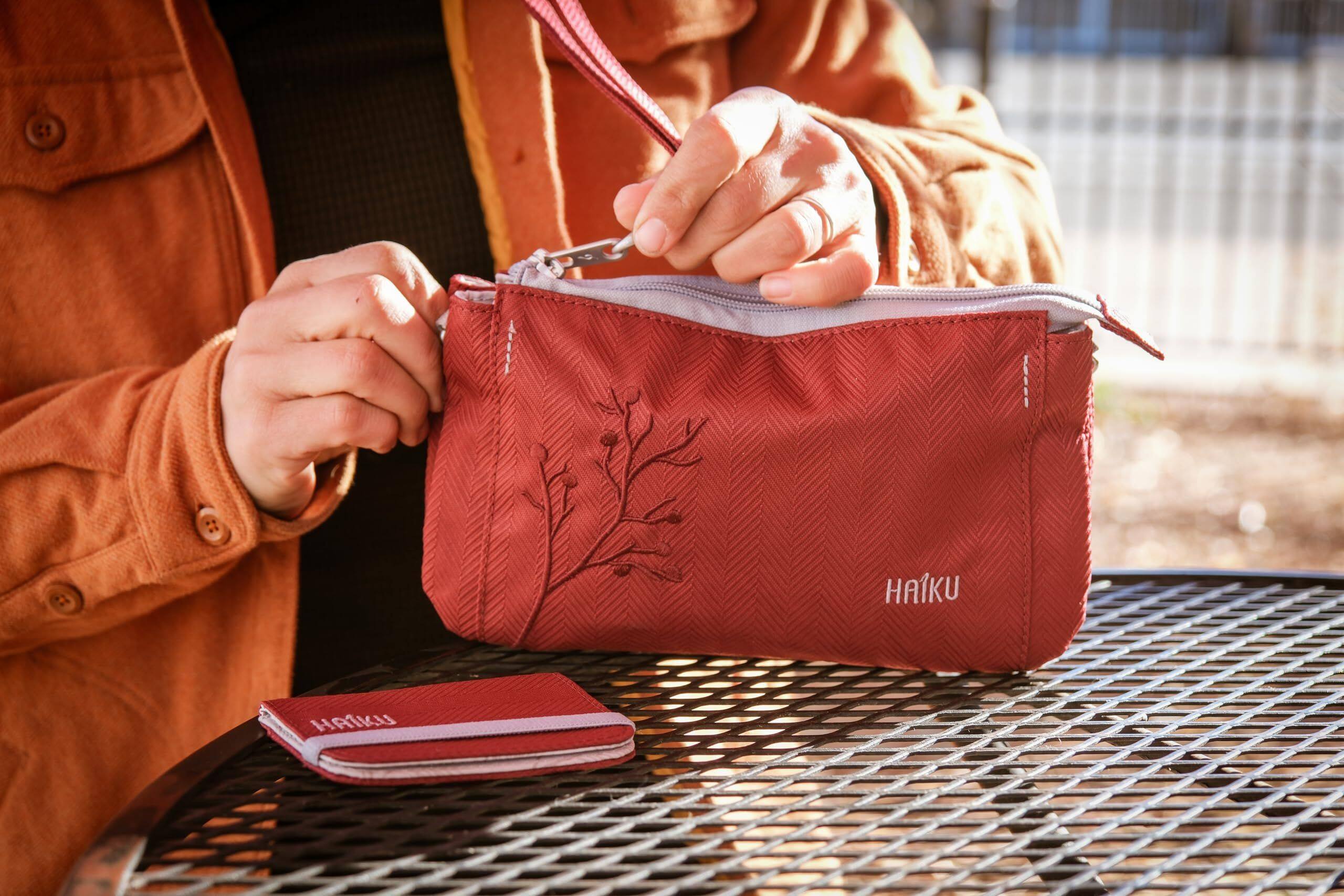 Alt View 2. Haiku - Haiku Stride Wristlet Wallet - Rosewood.