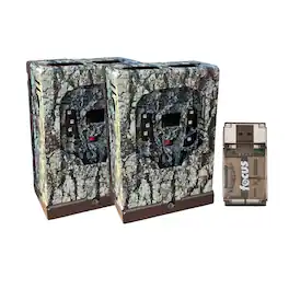 Browning Trail Cameras - Sub Micro Cell Security Box (2-Pack) and Card Reader