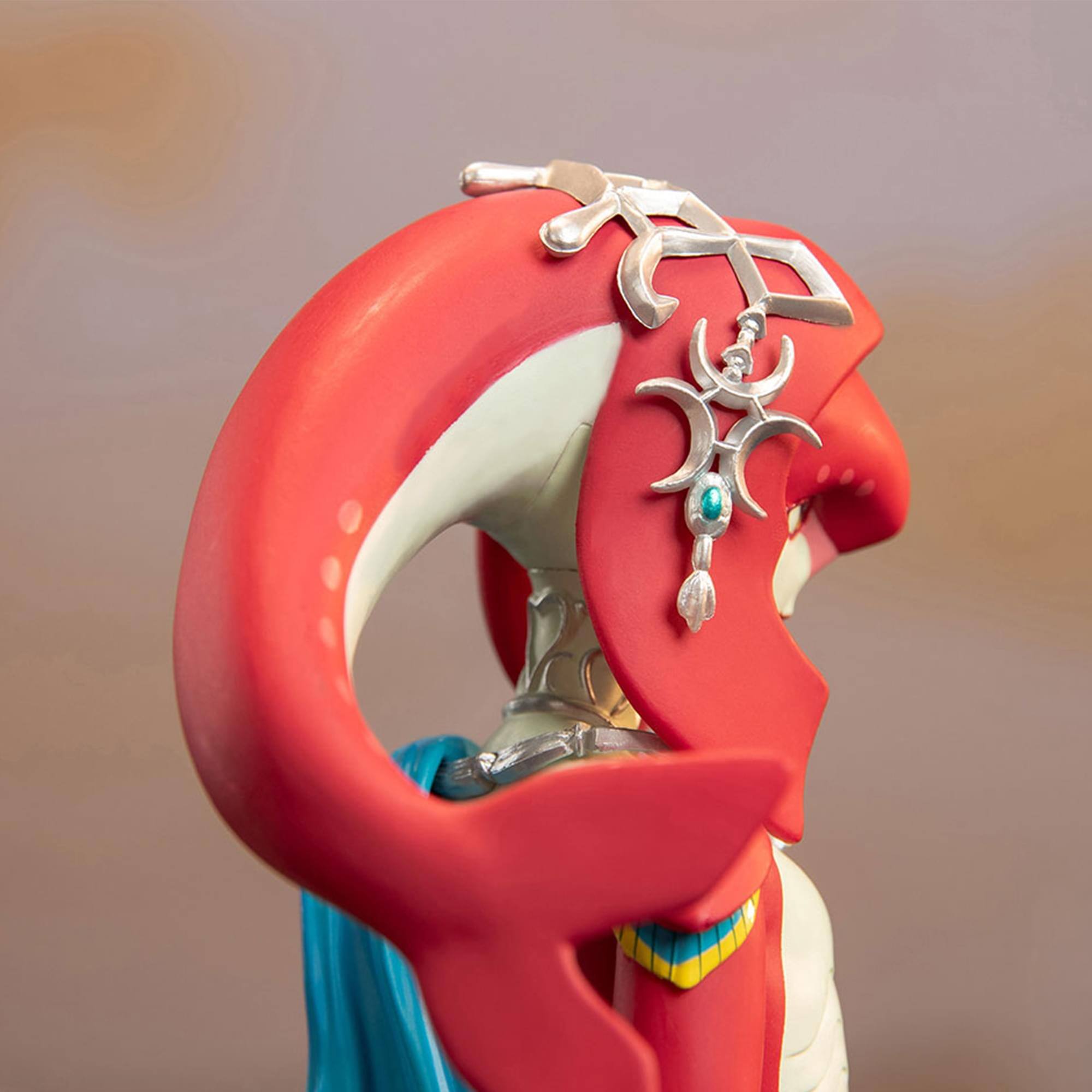 Alt View 4. First 4 Figures - Legend of Zelda Breath Of The Wild Mipha 8 Inch PVC Statue (Collector's Edition) - Multi-Colored.