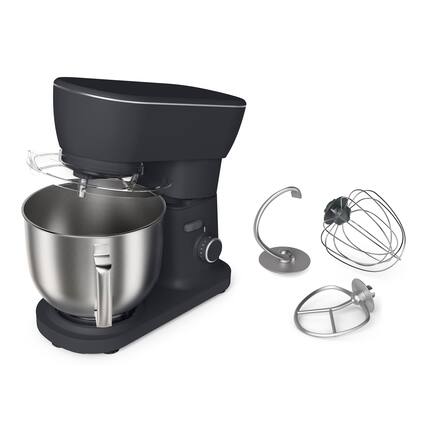 Front. Bella - STIR 5.3-qt. Tilt-Head Stand Mixer - Slate.
