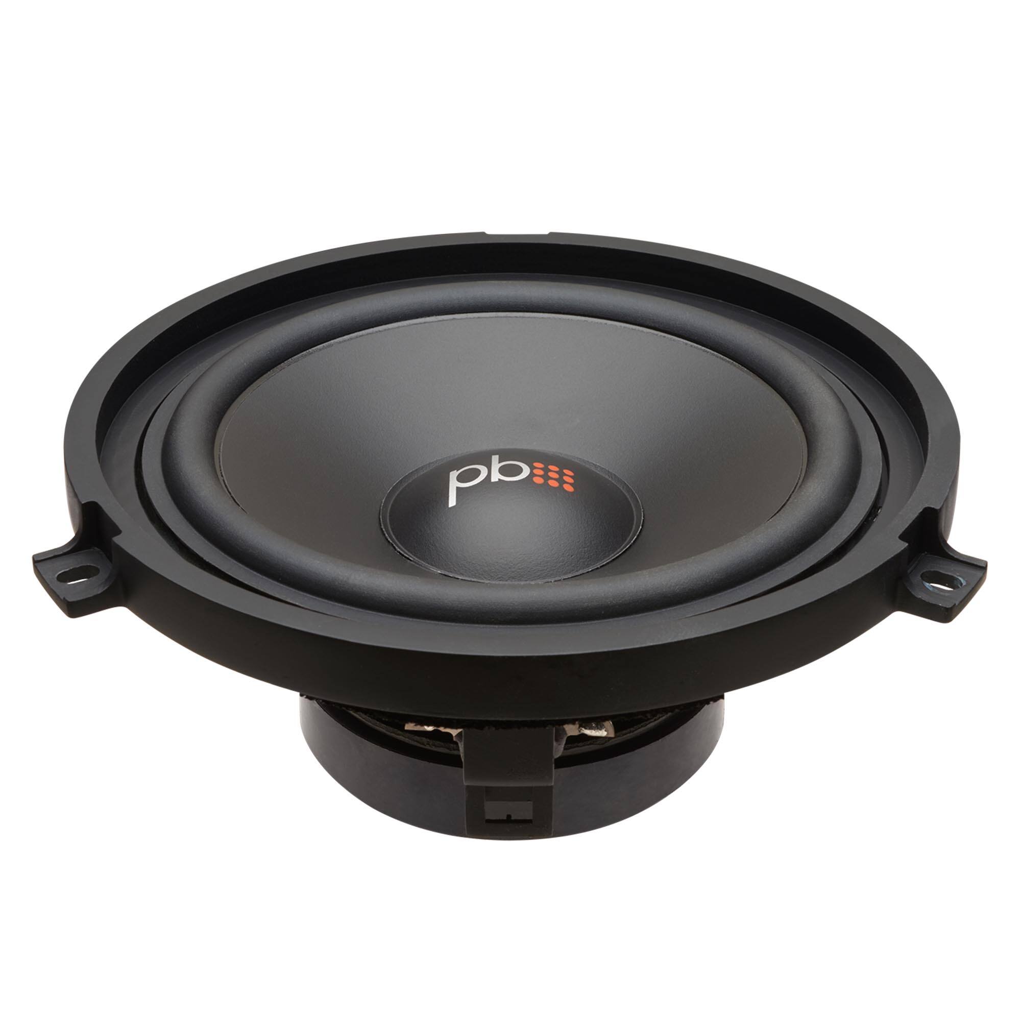 Alt View 1. Powerbass - Powerbass OE65C-CH OEM Replacement Component Speaker Jeep & Chrysler - Black/Gray.