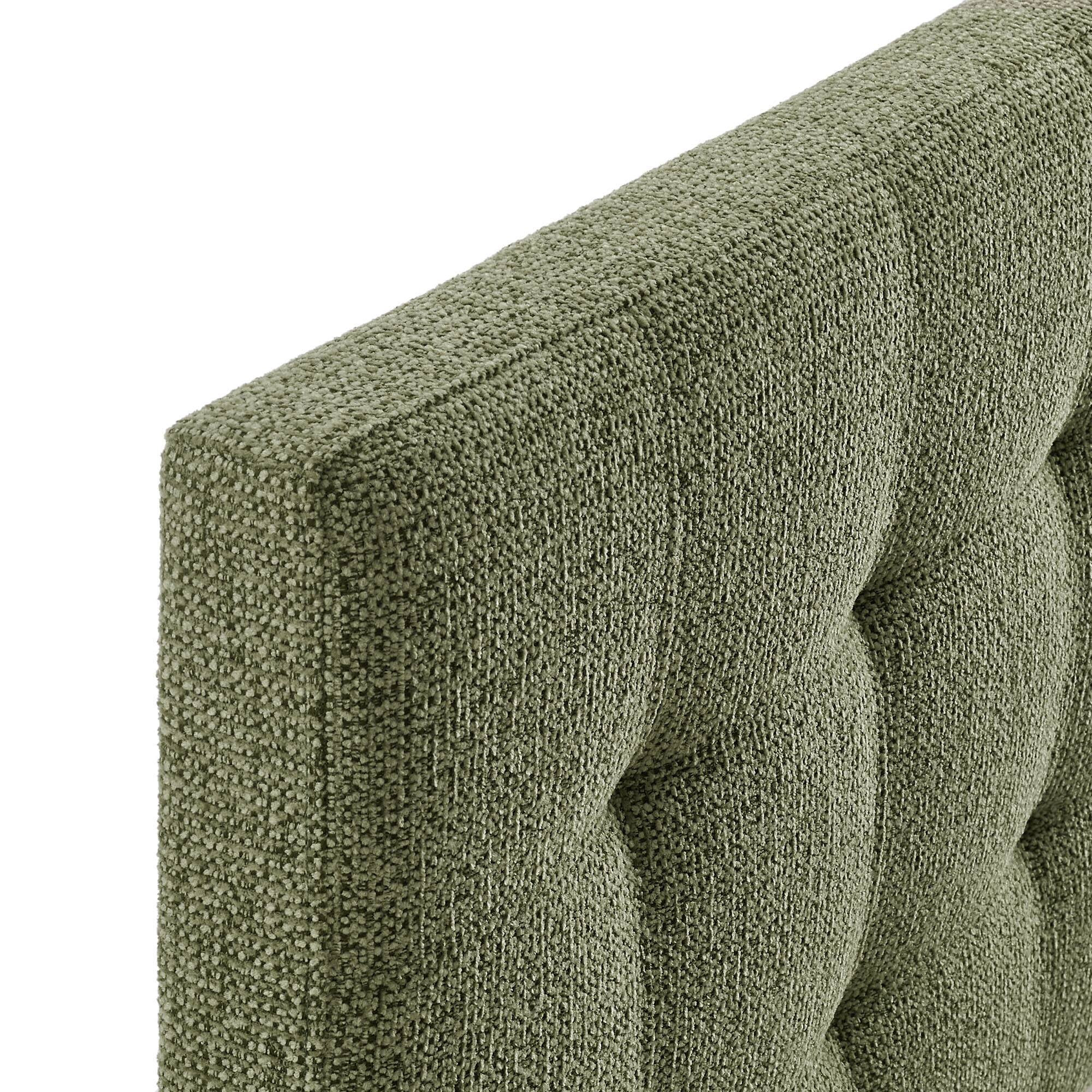 Alt View 4. Modway - Lily Upholstered Fabric Headboard by Modway - Leaf.