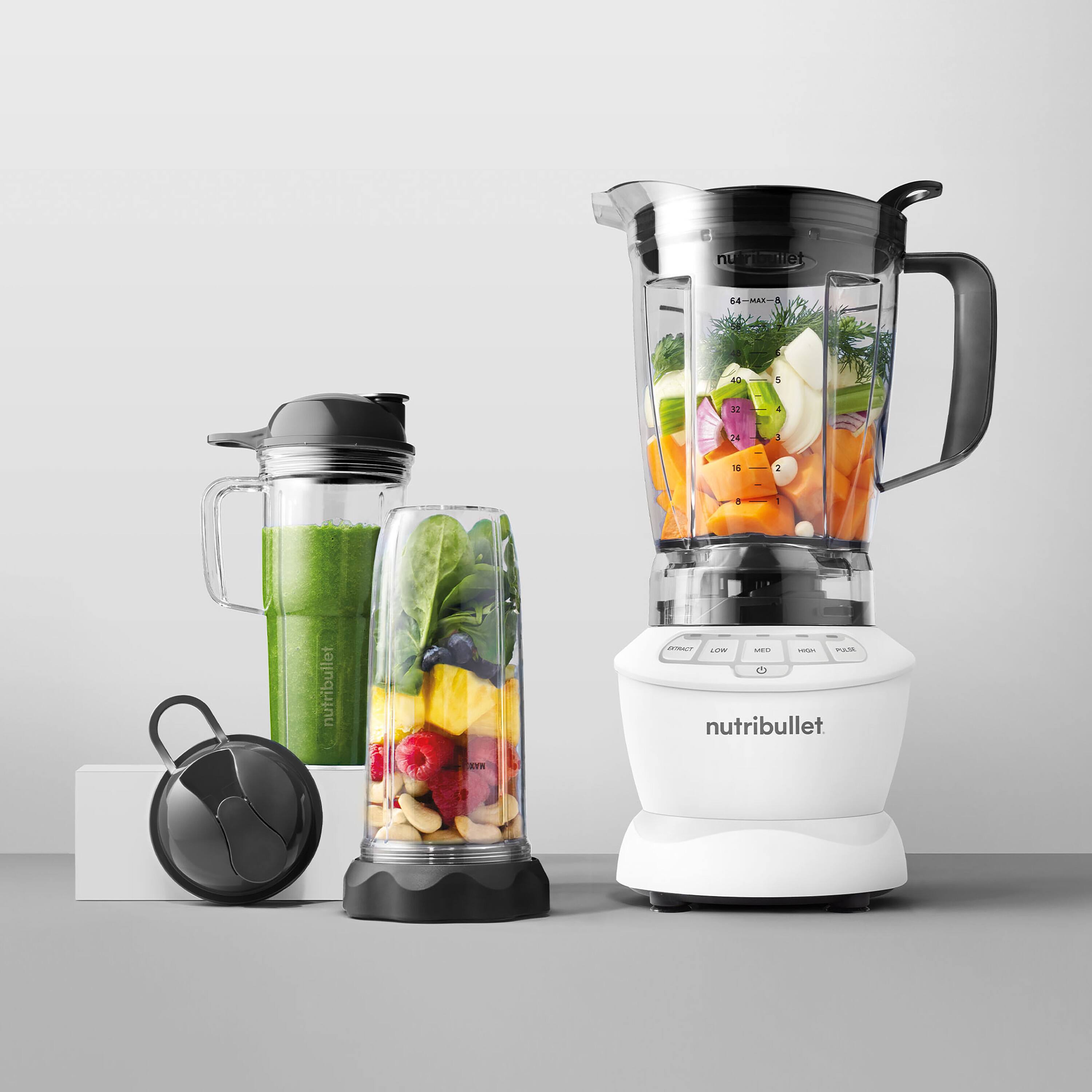 NutriBullet Blender Combo White NBF50500AW - Best Buy
