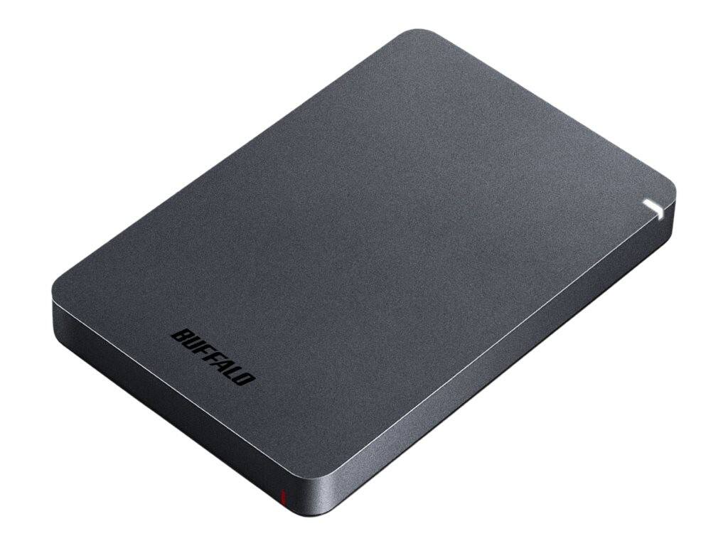 Angle. Buffalo Technology - BUFFALO 1TB MiniStation HD-PGF Portable Hard Drive USB 3.2 Gen 1, Micro B Model HD-PGF1.0U3B - Unknown.