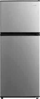 Frigidaire - 12 Cu. Ft. Garage Ready Top Freezer - Fingerprint-Resistant Stainless Steel Look