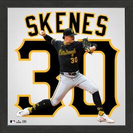 Highland Mint - Paul Skenes Pittsburgh Pirates 13" x 13" Impact Jersey Frame - Multicolor