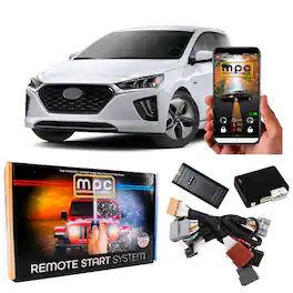 MPC - Remote Start Kit For Hyundai Ioniq 2017-2022 | Phone App Control | Plug and Play - Black