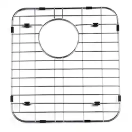 Alfi - Right Solid Kitchen Sink Grid - Stainless Steel