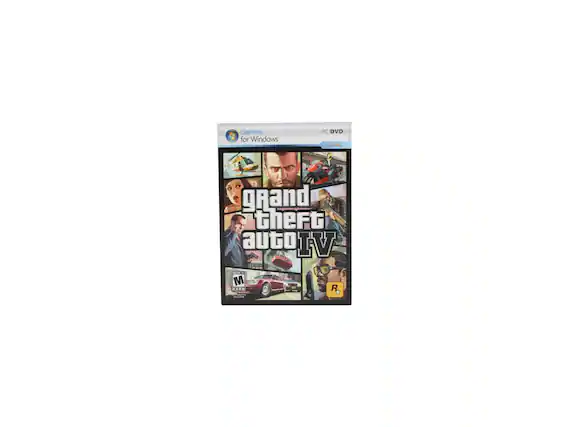 Games for Windows PC DVD LIVE Grand Theft Auto IV M ESRE - M (Mature 17+)