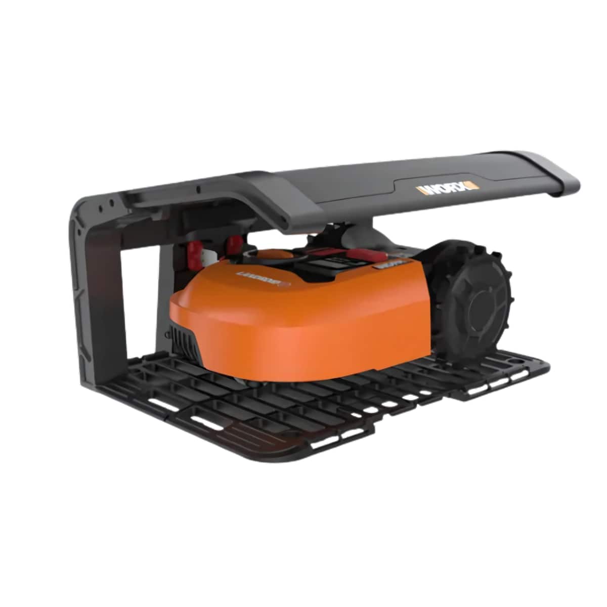 WORX - WA0810 Garage with Flip Up Cover - Black - Front_Zoom
