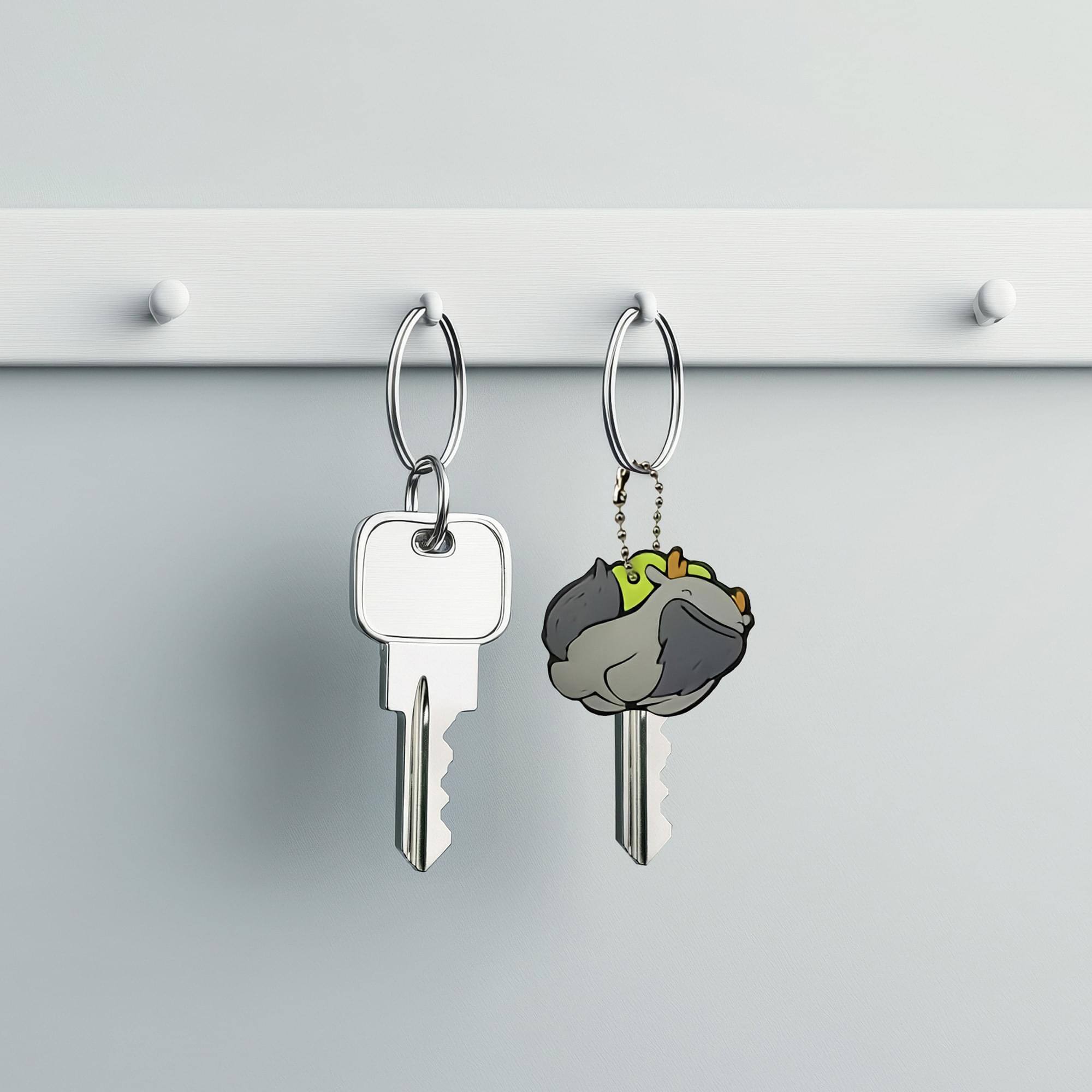 Alt View 10. Crowded Coop - Imps & Monsters Clarence Keycap - Multi-Color.