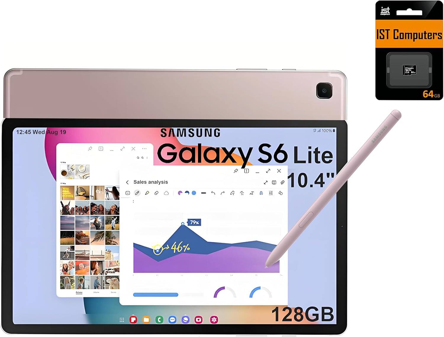 タブレット一式　Samsung　S6 Lite LTE シムフリー　ペン付き Amazon.com : SAMSUNG Galaxy Tab S6 Lite 10.4