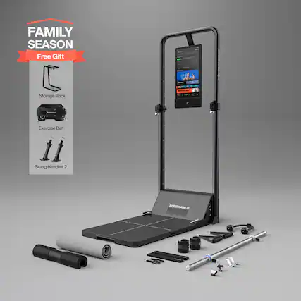 FAMILY SEASON
Free Gift:
- Storage Rack
- Exercise Belt
- Skiing Handles 2