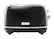 Front. Haden - Heritage 2 Slice Toaster - Black and Chrome.