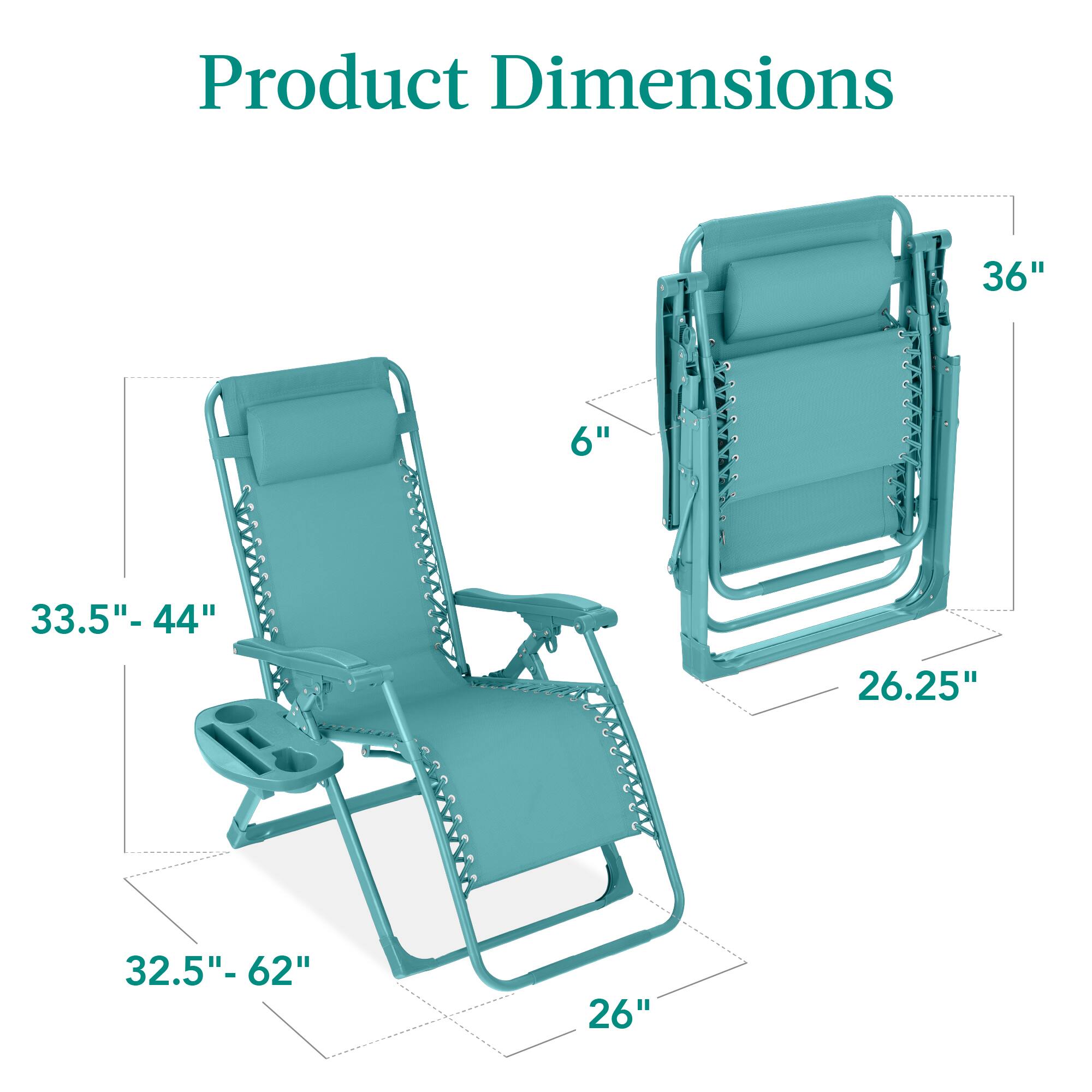 Product Dimensions

- 36"
- 6"
- 33.5" - 44"
- 26.25"
- 32.5" - 62"
- 26"