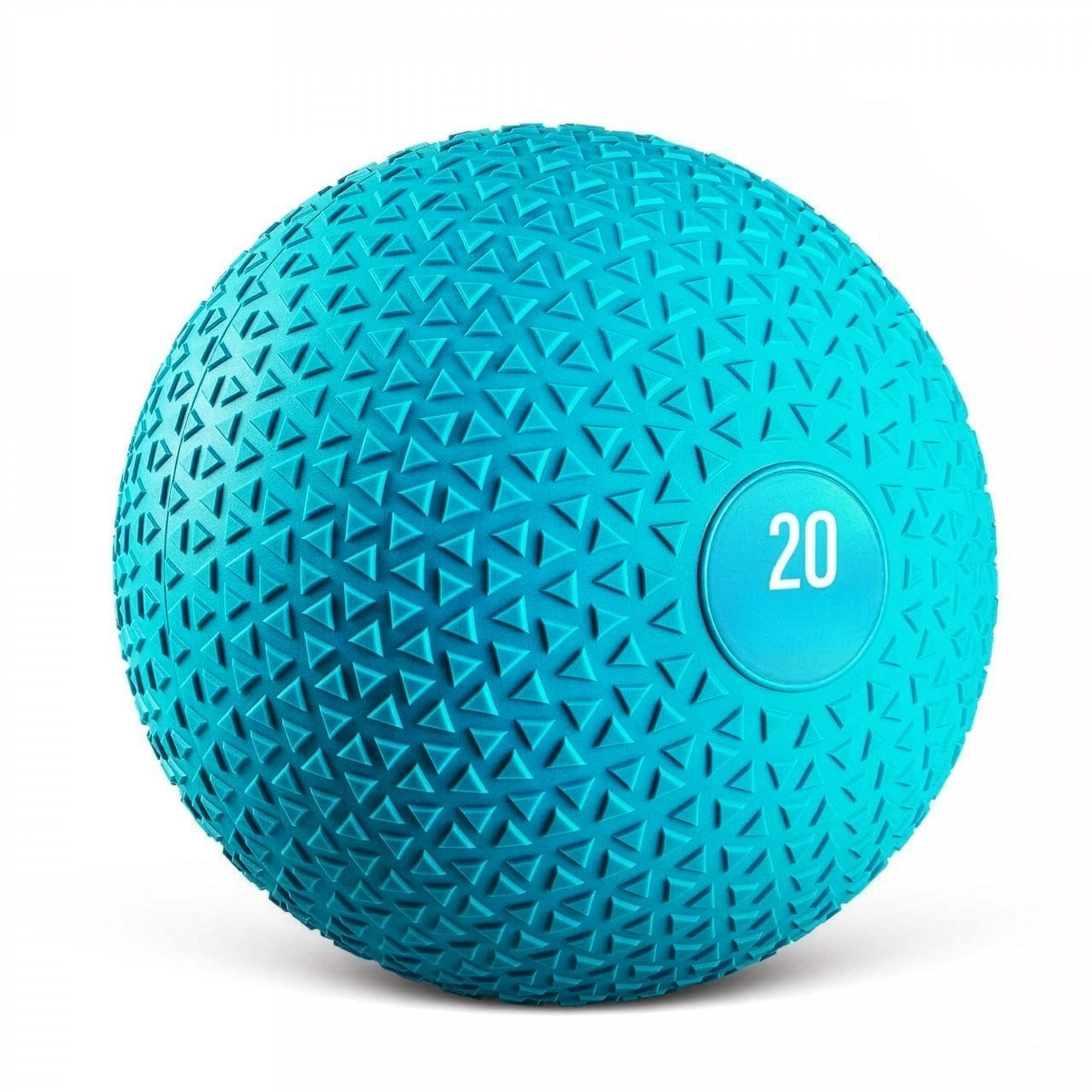 Yes4All - 20Lb Slam Ball, Durable Sand Filled Workout Weight Ball, (Triangle) - Teal price history on PriceWatchPro