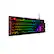 Left. HyperX - Alloy Origins Wired Mechanical Aqua Tactile Switch Gaming Keyboard with RGB Back Lighting - Black.