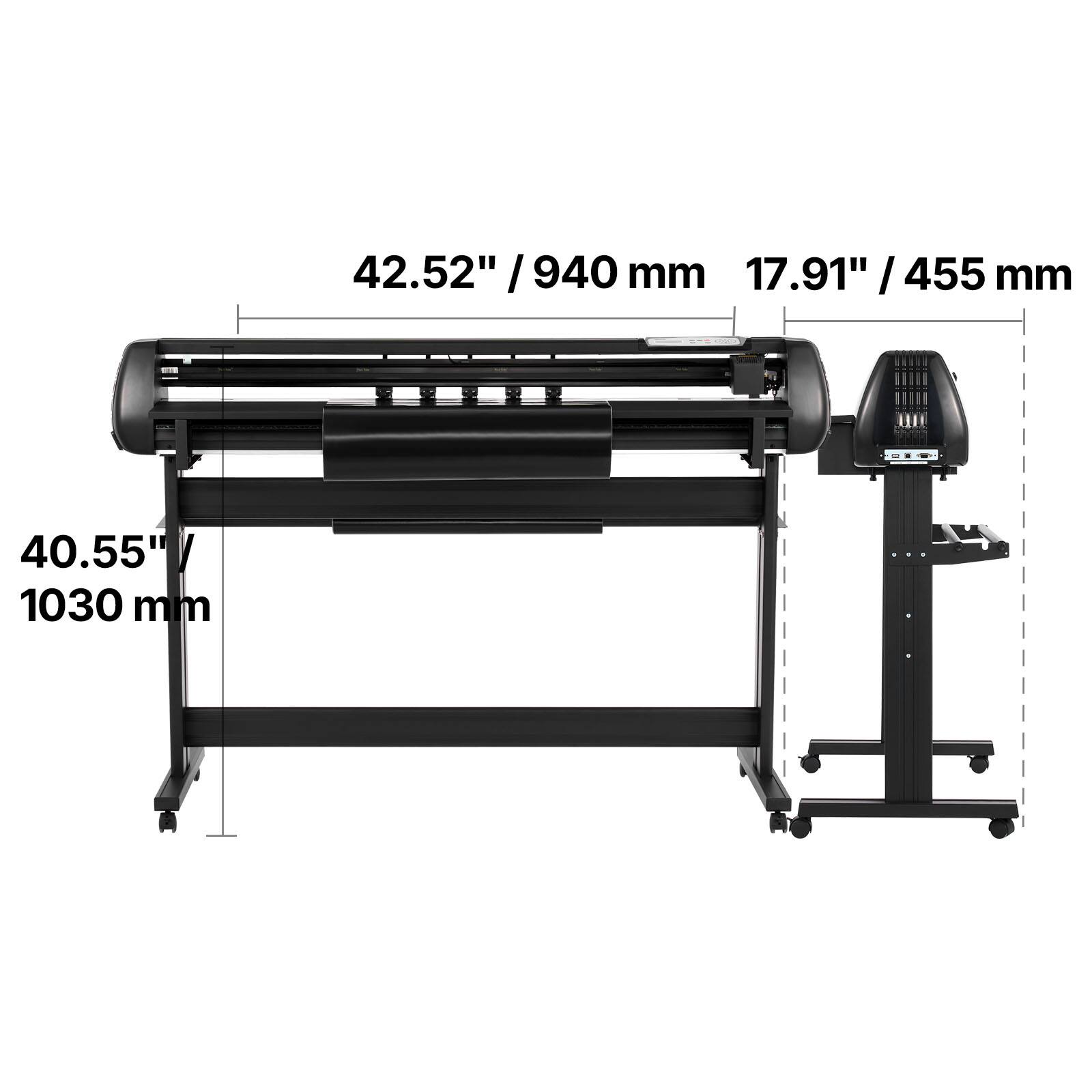 42.52" / 940 mm  
17.91" / 455 mm  
40.55" / 1030 mm