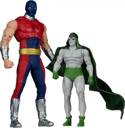 Front. McFarlane Toys - DC Multiverse 9.9" Atom Smasher vs. 7" The Spectre (JSA: Black Vengeance) 2Pk.