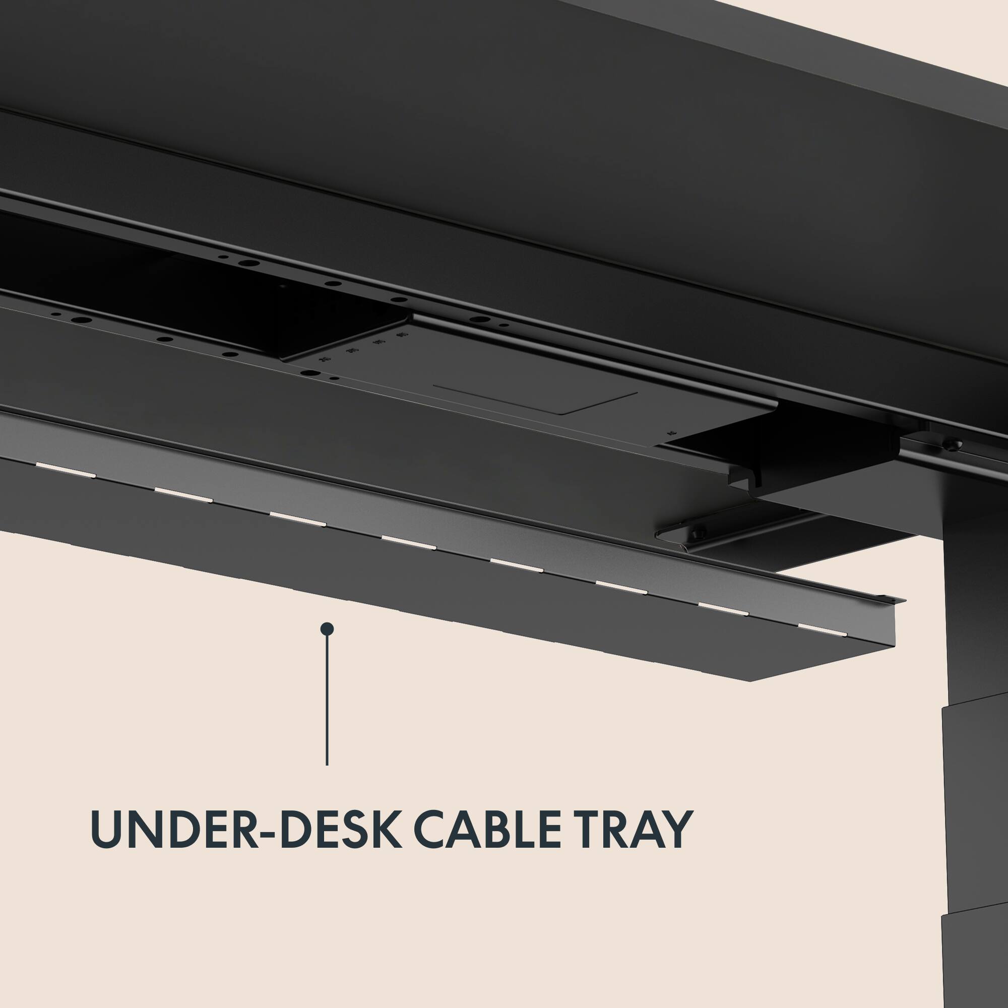 UNDER-DESK CABLE TRAY